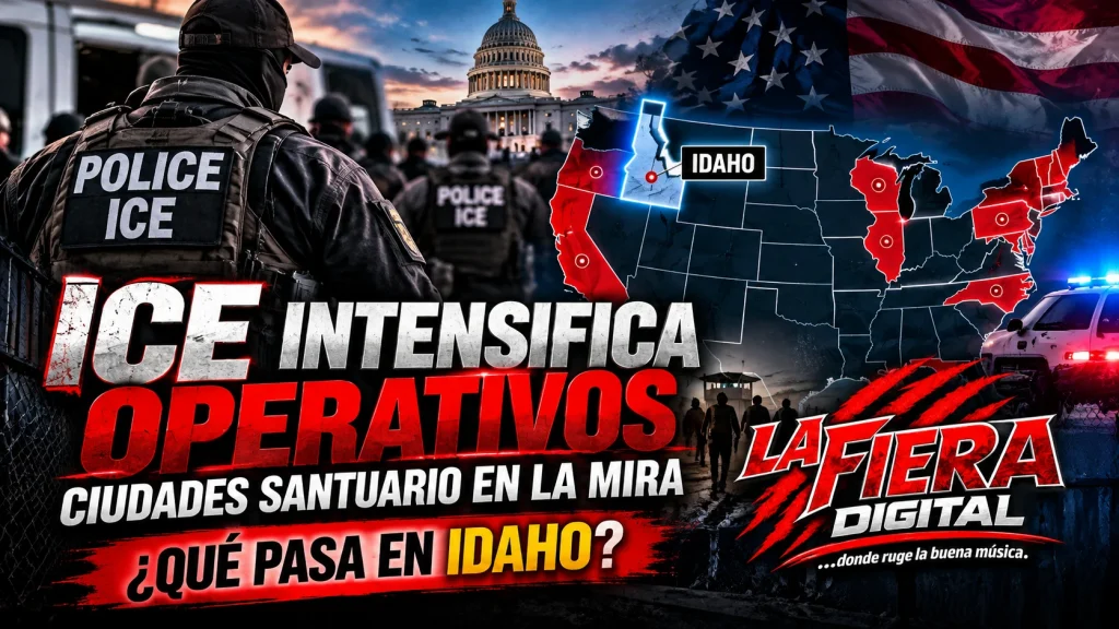 ICE ciudades santuario: aumento de operativos y situación en Idaho