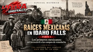Primeros mexicanos en Idaho Falls trabajando en el ferrocarril y campos de betabel