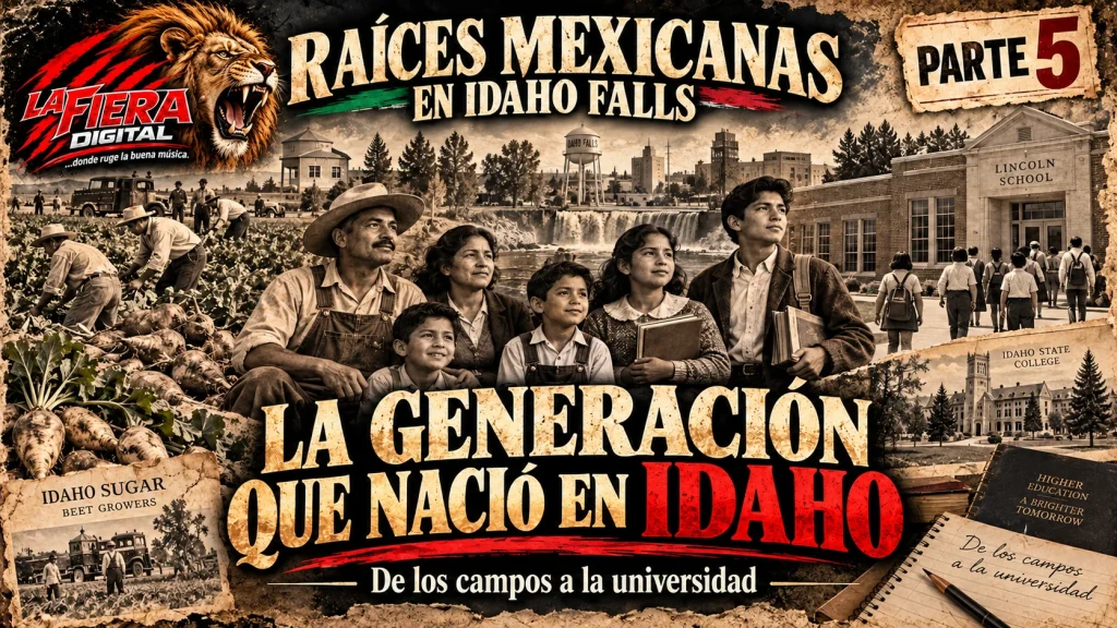 Mexicanos nacidos en Idaho, familia mexicana entre los campos, la escuela y la universidad en Idaho Falls